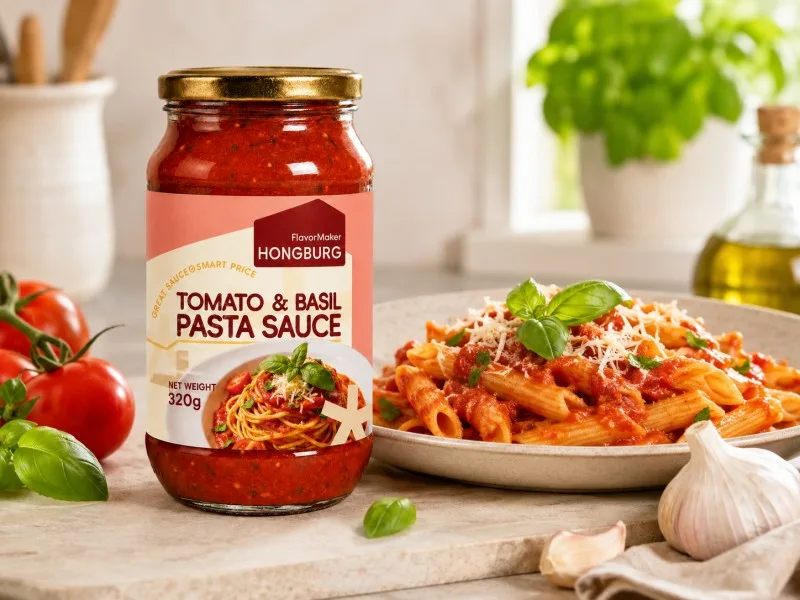 Klasikinis pomidorų Marinara makaronų padažas makaronų patiekalams
