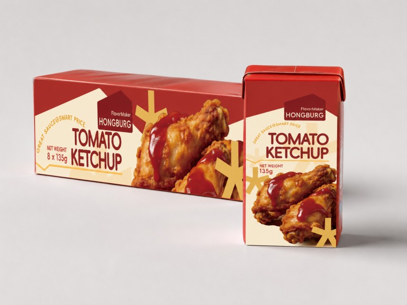 Pomidorų kečupas Tetra Pak